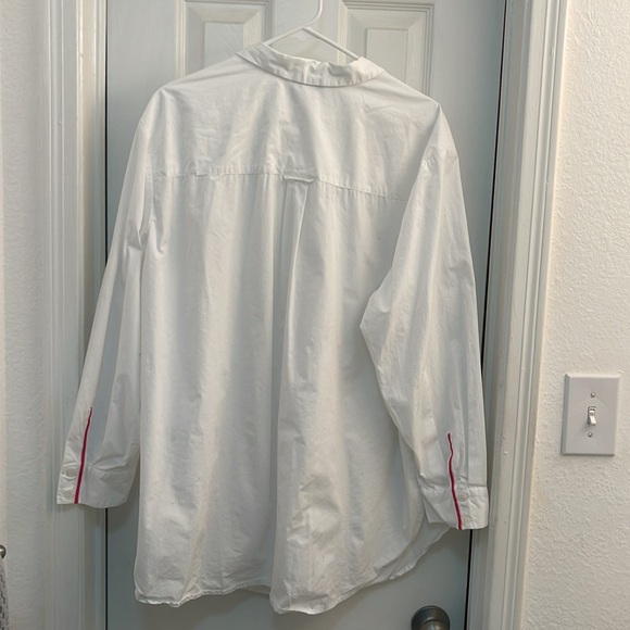 Future collective x Kahalana Barfield White button down shirt 1x - Picture 5 of 6